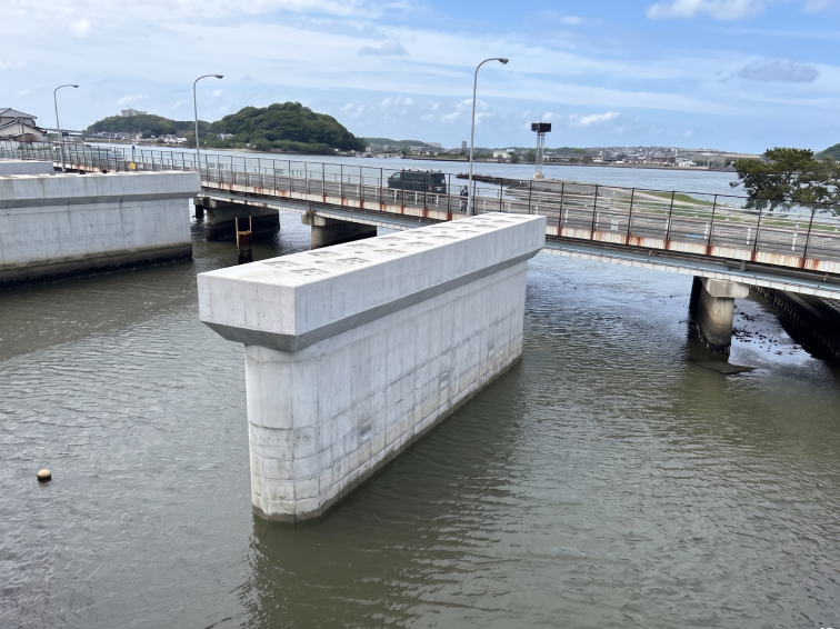 県道直方芦屋線西祇園橋橋梁下部工（P1）工事