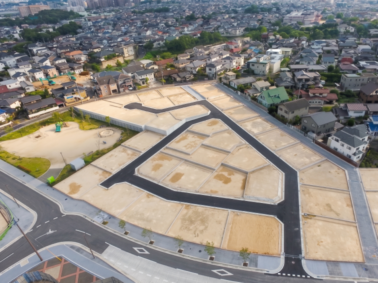 福岡市南区若久宅地造成工事