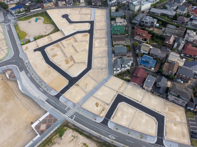 福岡市南区若久宅地造成工事