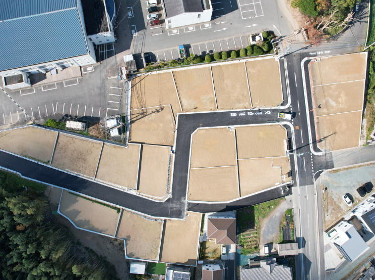 赤間小学校前宅地造成工事