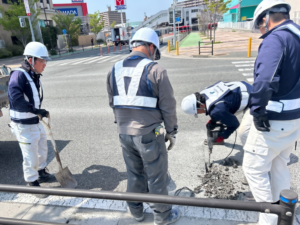 特別支援学校用地造成工事