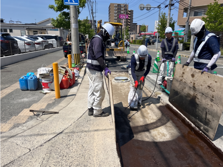 福津市日蒔野1丁目地区配水管布設替工事