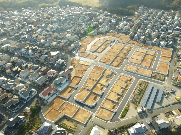 宗像市城西ヶ丘宅地造成工事