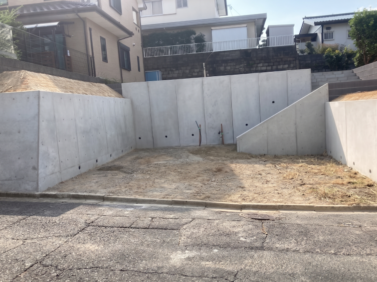 福岡市東区美和台3丁目宅地造成工事